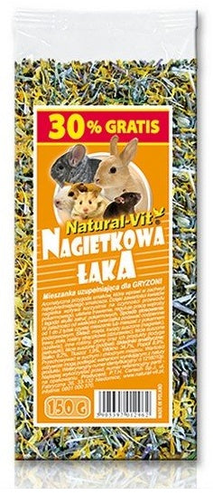 Natural-Vit Nagietkowa Łąka mieszanka dla gryzoni 150g - Image 1