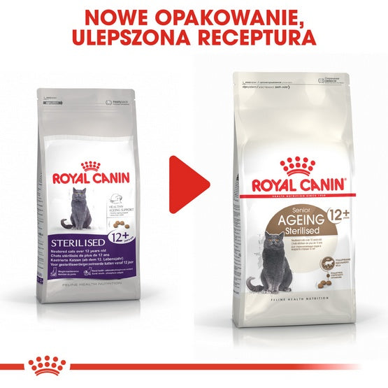 Royal Canin Ageing +12 Sterilised karma sucha dla kotów dojrzałych, sterylizowanych 2kg - Image 3