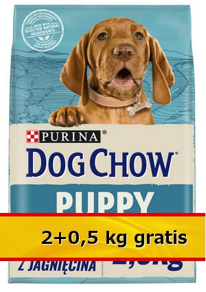 Purina Dog Chow Puppy Jagnięcina 2,5kg (2+0,5kg) - Image 2
