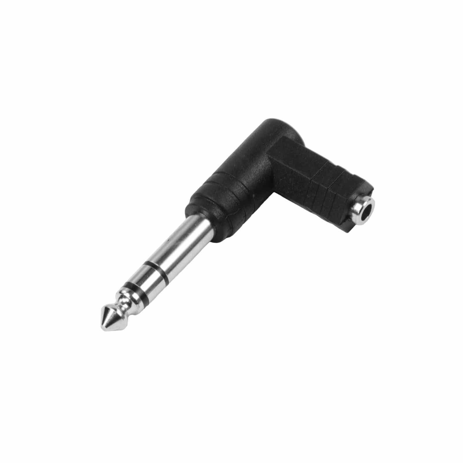 1/4" to 3.5mm Right Angle Headphone Adapter for Metal Detectors - Image 2