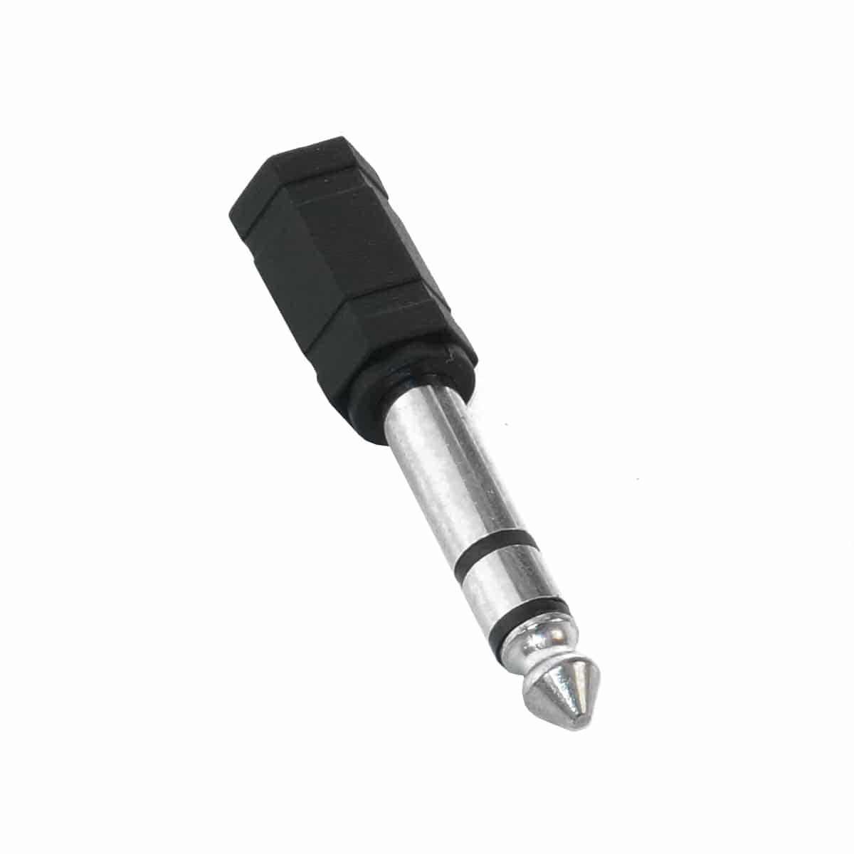 1/4" Stereo Male to 3.5mm Stereo Female Straight Headphone Adapter - Image 2