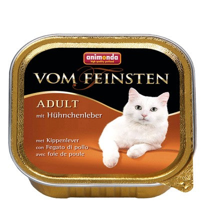Animonda vom Feinsten Cat Adult z Wątróbką Kurczaka tacka 100g - Image 2