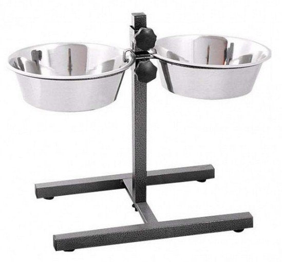 Barry King Stojak regulowany do misek 2,8L metaliczny [18342] - Image 1