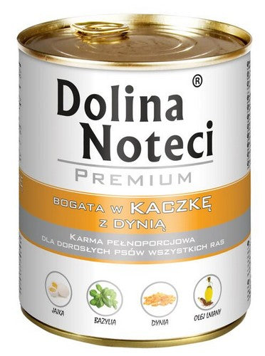 Dolina Noteci Premium Pies Kaczka i dynia puszka 800g - Image 2
