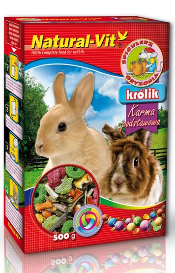 Natural-Vit Spichlerz Gryzonia - Królik 500g - Image 1