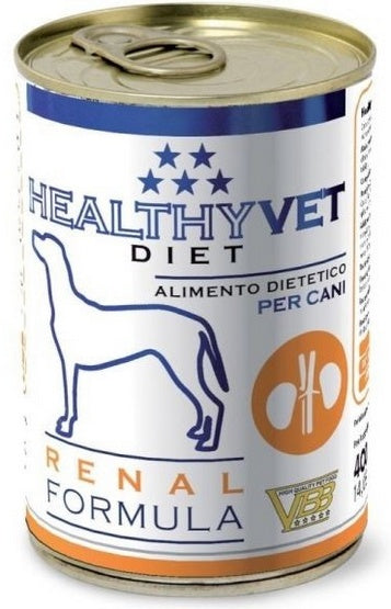Healthy Vet Diet pies renal formula – wsparcie nerek w karmie mokrej 400 g