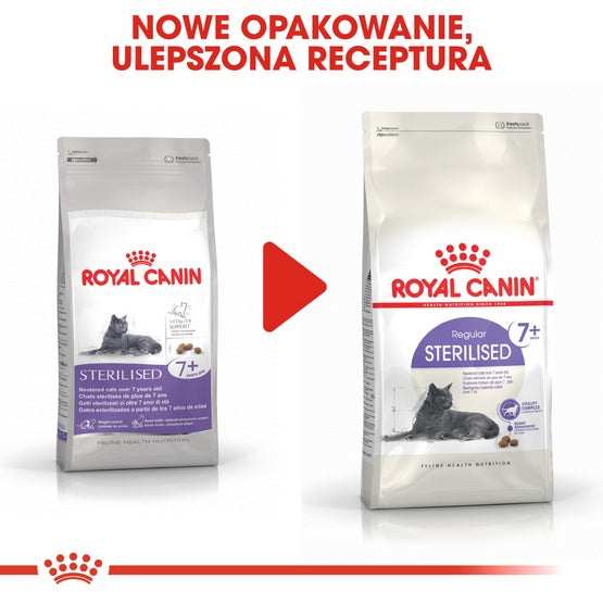 Royal Canin Sterilised 7+ karma sucha dla kotów dorosłych, od 7 do 12 roku życia, sterylizowanych 3,5kg - Image 3