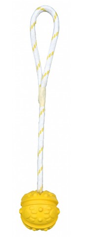Trixie piłka z linką - pływająca piłka do aportu i przeciągania - 7/35 cm - Image 3