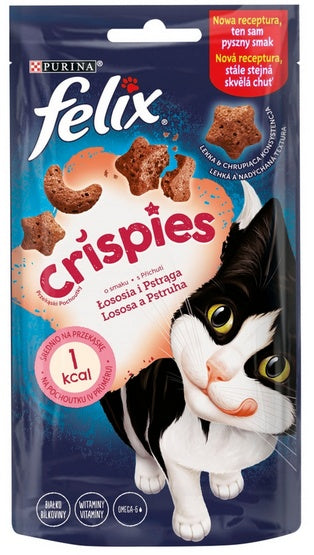 Felix Crispies Łosoś i Pstrąg 45g - Image 1