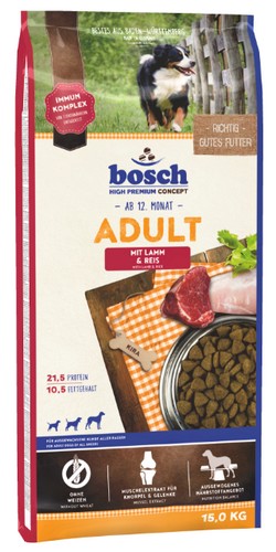 Bosch Adult Lamb & Rice 15kg - Image 1