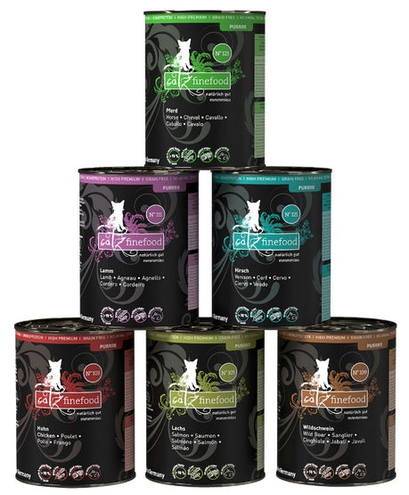Catz Finefood Purrrr Collection II - multipack monobiałkowych puszek - Image 1