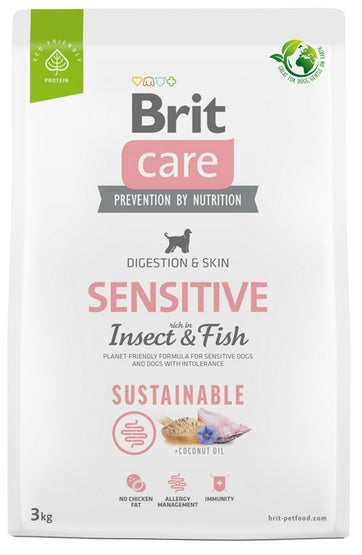 Brit Care Sustainable Sensitive Insect & Fish 3kg - Image 2