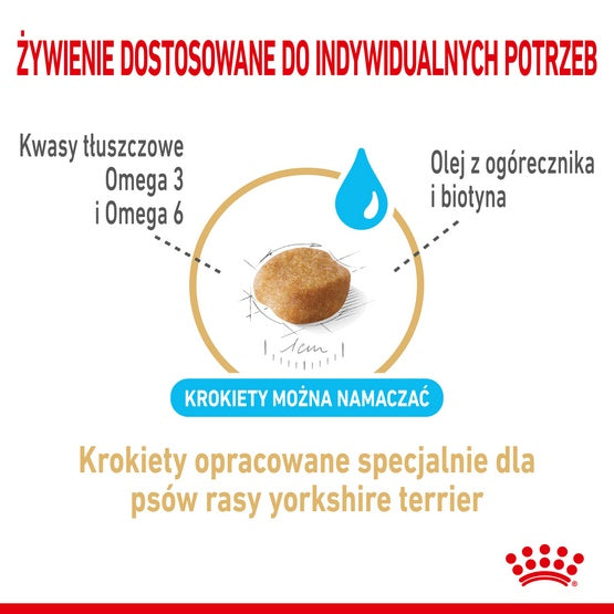 Royal Canin Yorkshire Terrier Adult 8+ karma sucha dla psów starszych rasy yorkshire terrier 3kg - Image 3