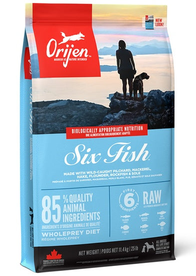 Orijen Adult 6 Fresh Fish 11,4kg - Image 2