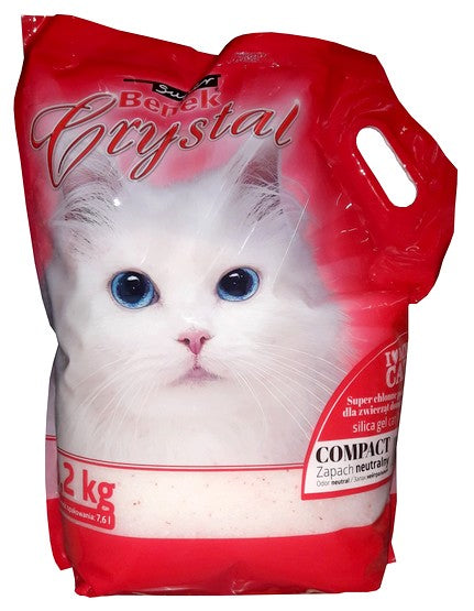 Super Benek Crystal Silikonowy Compact 7,6L / 3,2kg - Image 1