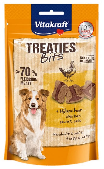 Vitakraft Dog Treaties Bits - Smaczne Kawałki - kurczak 120g [2328808] - Image 1