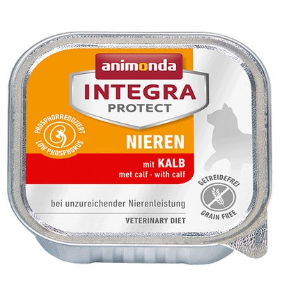 Animonda Integra Protect Nieren dla kota – z cielęciną tacka 100g