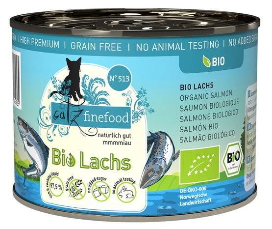 Catz Finefood Bio N.513 Łosoś puszka 200g - Image 1