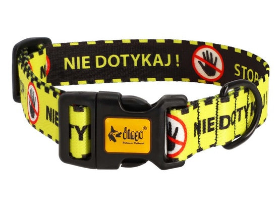 Dingo Obroża regulowana City - Nie Dotykaj 3,0cm/60cm - Image 1