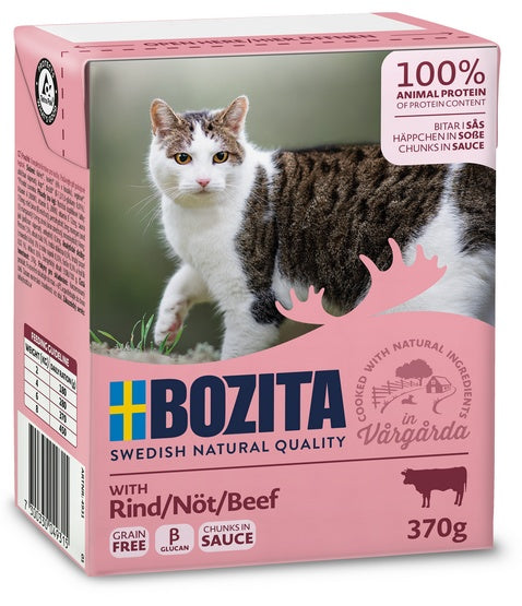 Bozita z Wołowiną kawałki w sosie kartonik 370g - Image 2
