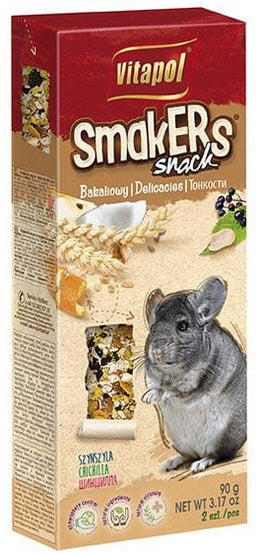Vitapol Smakers dla szynszyli – bakaliowy 2szt [1606]