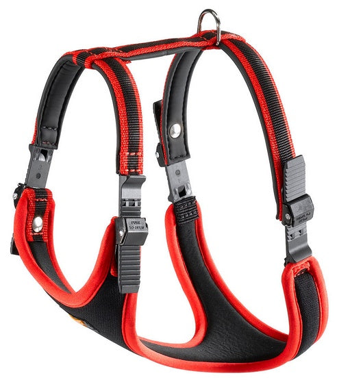 Ferplast Ergocomfort P Szelki L czerwony [75465922] - Image 1