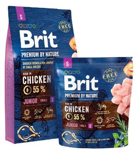 Brit Premium By Nature Junior S Small 3kg - Image 1