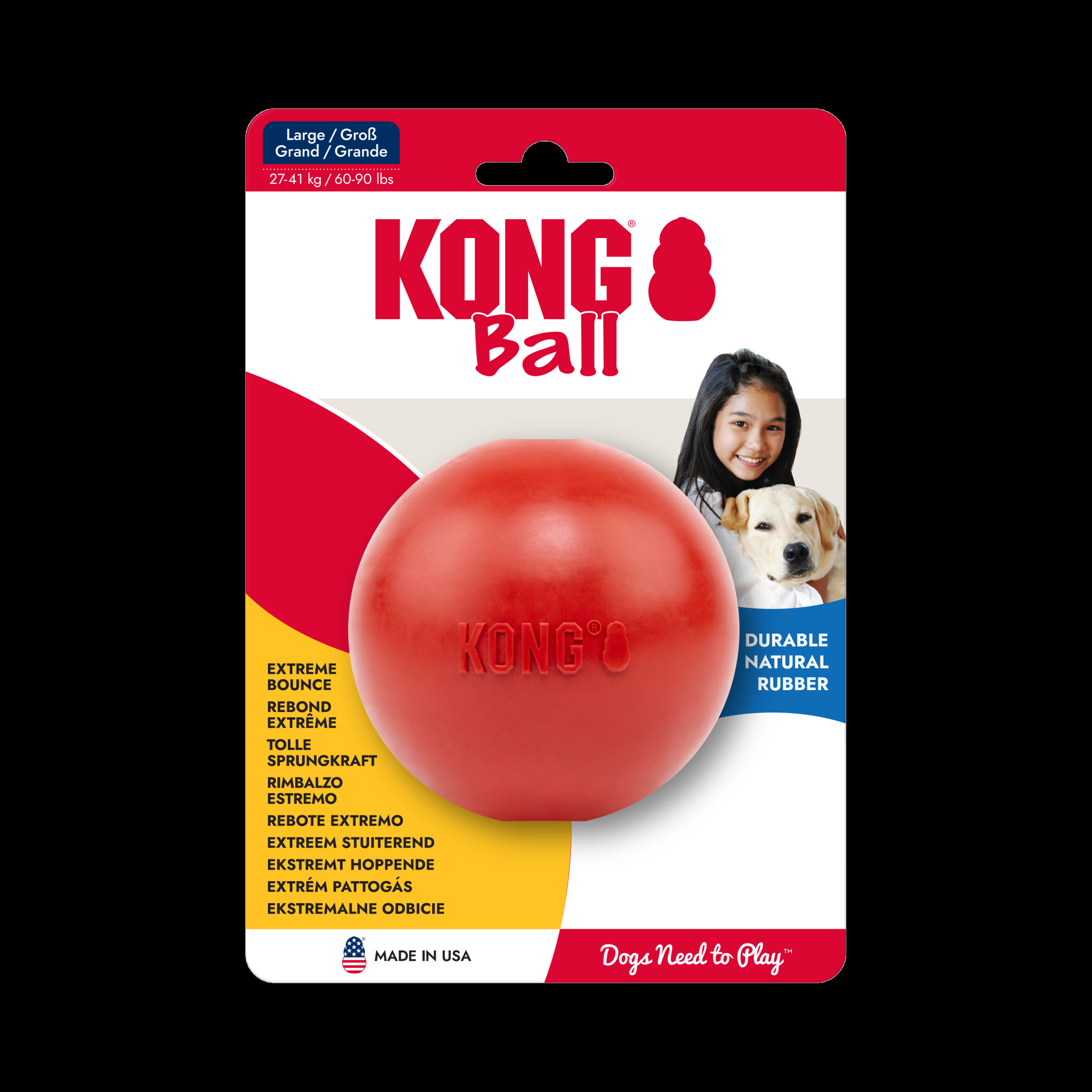 KONG Ball w/Hole EU - Image 2