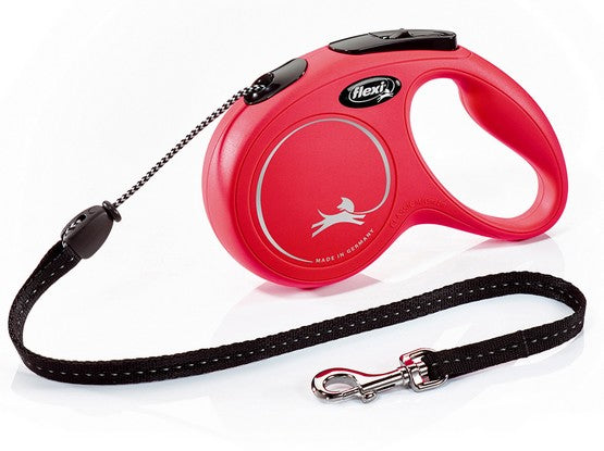 Flexi New Classic Smycz linka M 5m czerwona [FL-2603] - Image 1