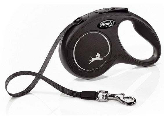 Flexi New Classic Smycz taśma S 5m czarna [FL-3228] - Image 1