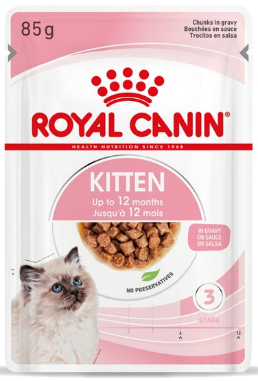 Royal Canin Feline Kitten Multipack karma mokra dla kociąt do 12 miesiąca życia saszetki 4x85g - Image 3