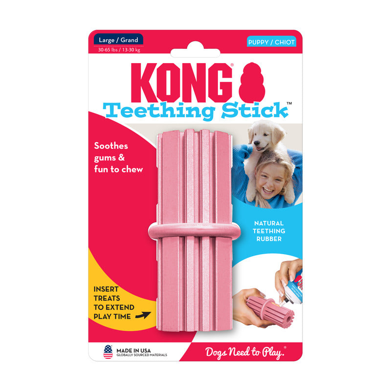 KONG Puppy Teething Stick /Pink - Image 3