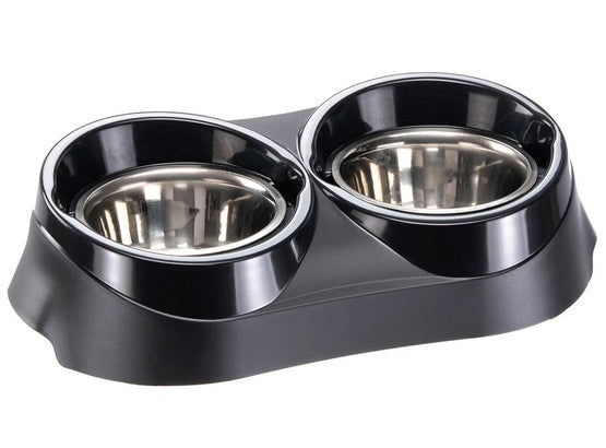 Ferplast Duo Feed 01 - Podstawka z dwiema miskami KC 52 [71701021] - Image 1