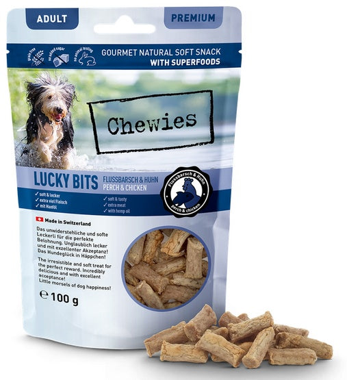 Chewies Lucky Bits Adult Okoń & kurczak 100g - Image 1