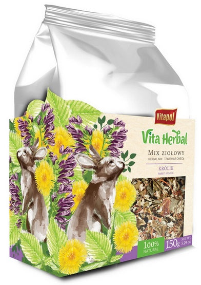 Vitapol Vita Herbal Mix ziolowy dla królika 150g - Image 1