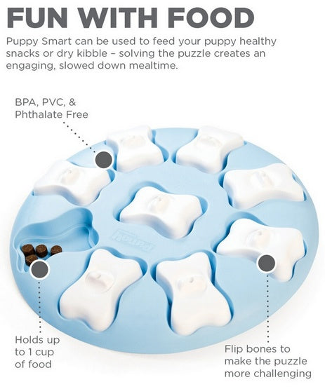 Nina Ottosson Puppy Smart Blue - gra edukacyjna [69535] - Image 3