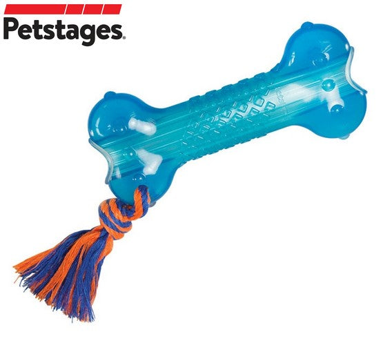 Petstages Orka Kość z sznurem PS230 - Image 1