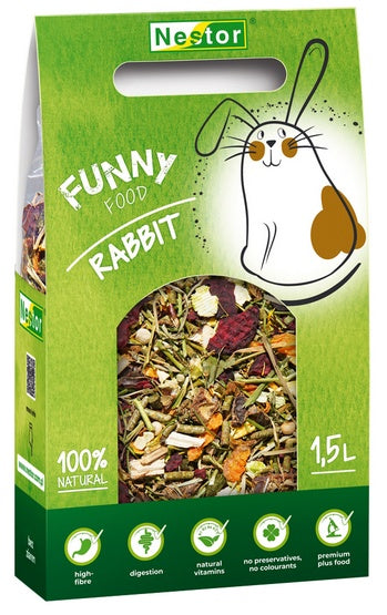 Nestor Pokarm królik Funny 1500 ml - bez ziaren - Image 1