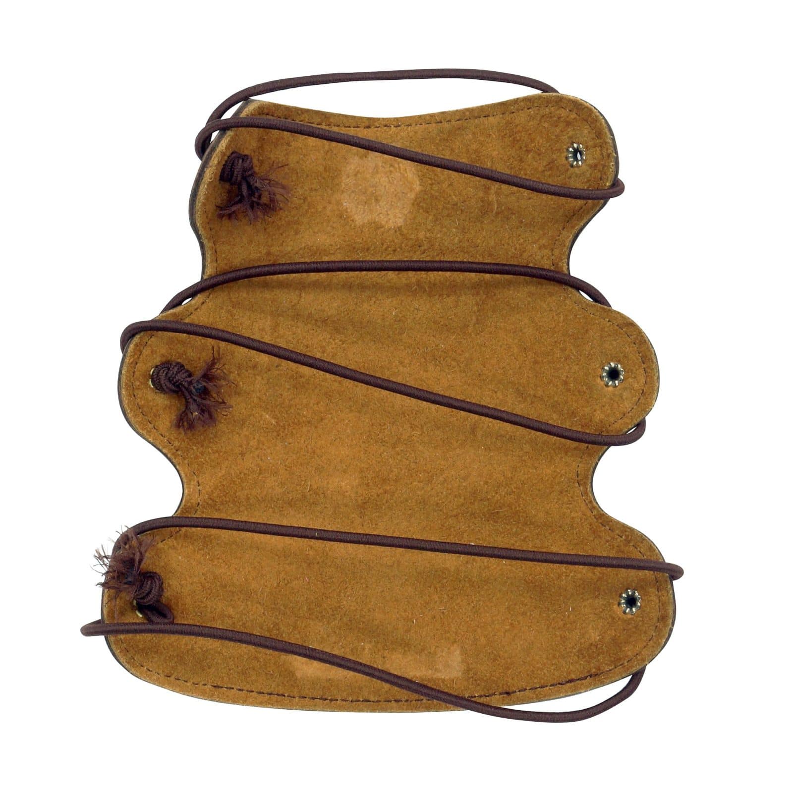 Serious Archery American Bison Armguard Brown Leather - Image 2