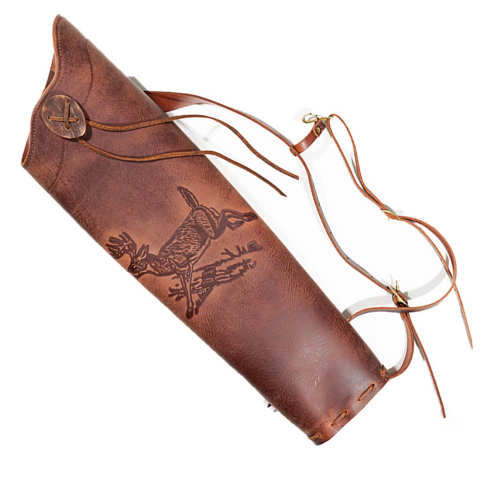 Serious Archery Whitetail Classic Leather Back Quiver - Image 1