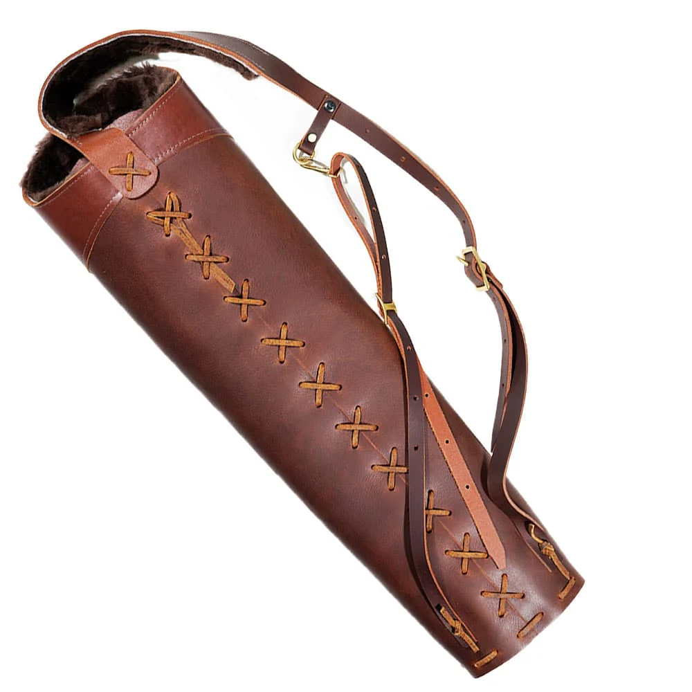 Serious Archery Royal Leather Back Quiver Left Handed - Image 2