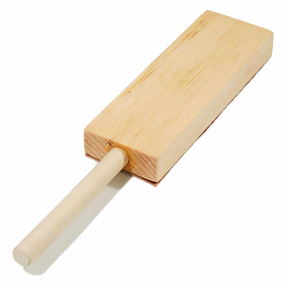 Serious Archery Leather Strop with Wood Base - Professional - Image 3