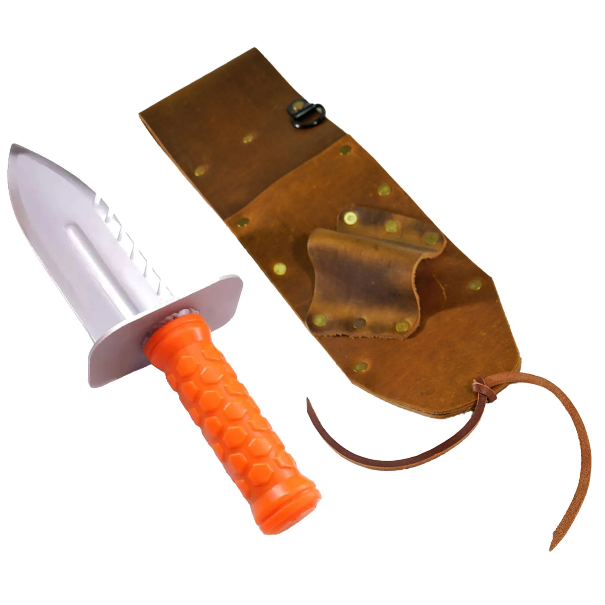 Quest Diamond Digger & Brown Leather Sheath Combo Set - Image 1