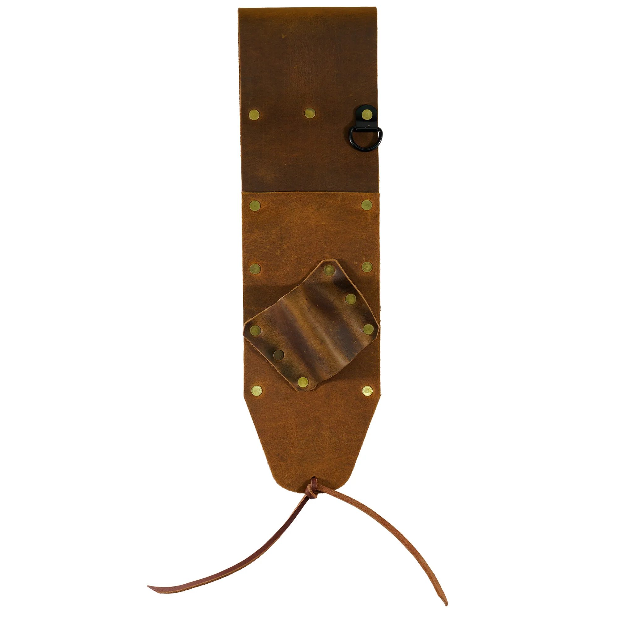 Serious Detecting Brown Leather Left-Sided Pinpointer Sheath - Image 1