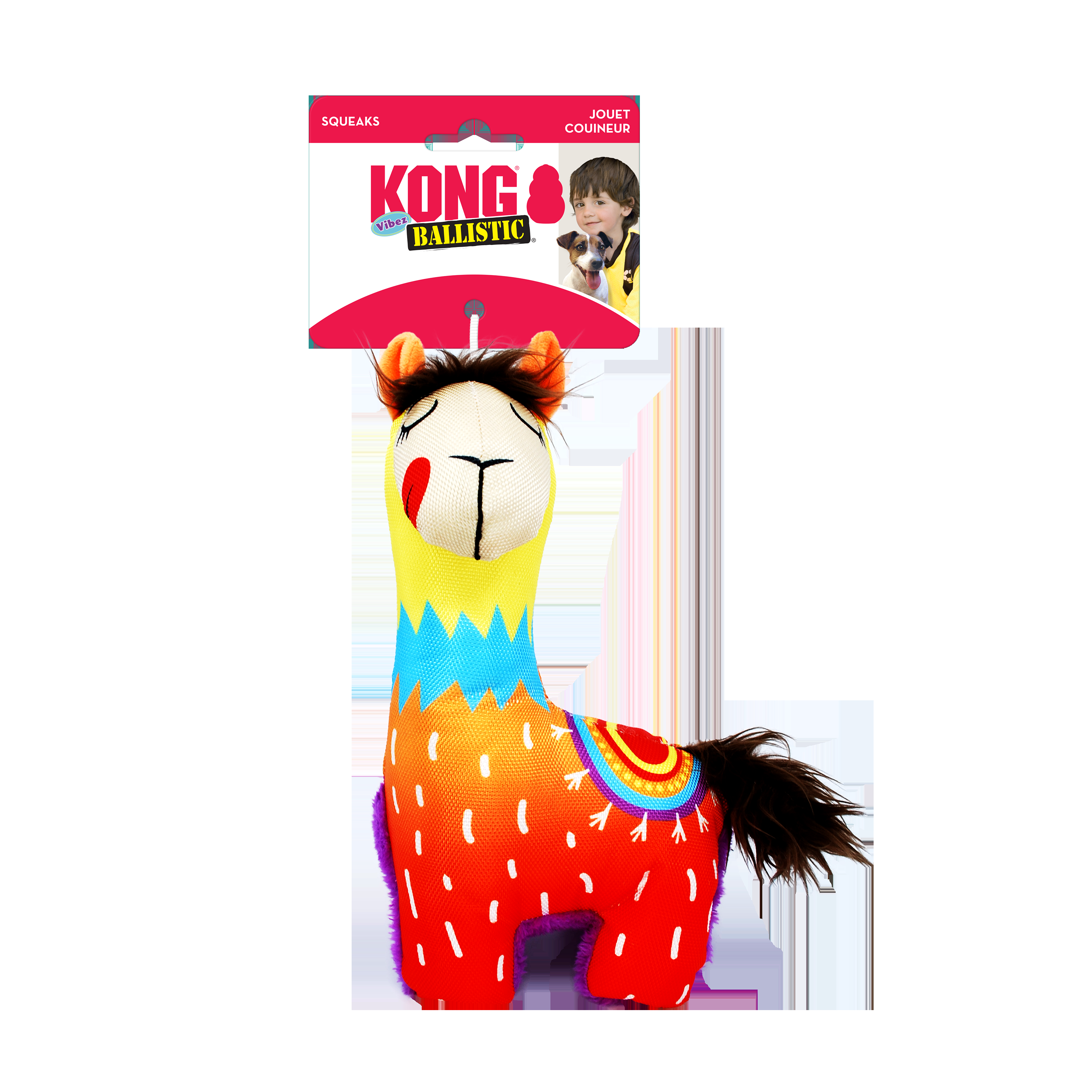 KONG Ballistic Vibez Llamas Assorted / Oct - Image 1