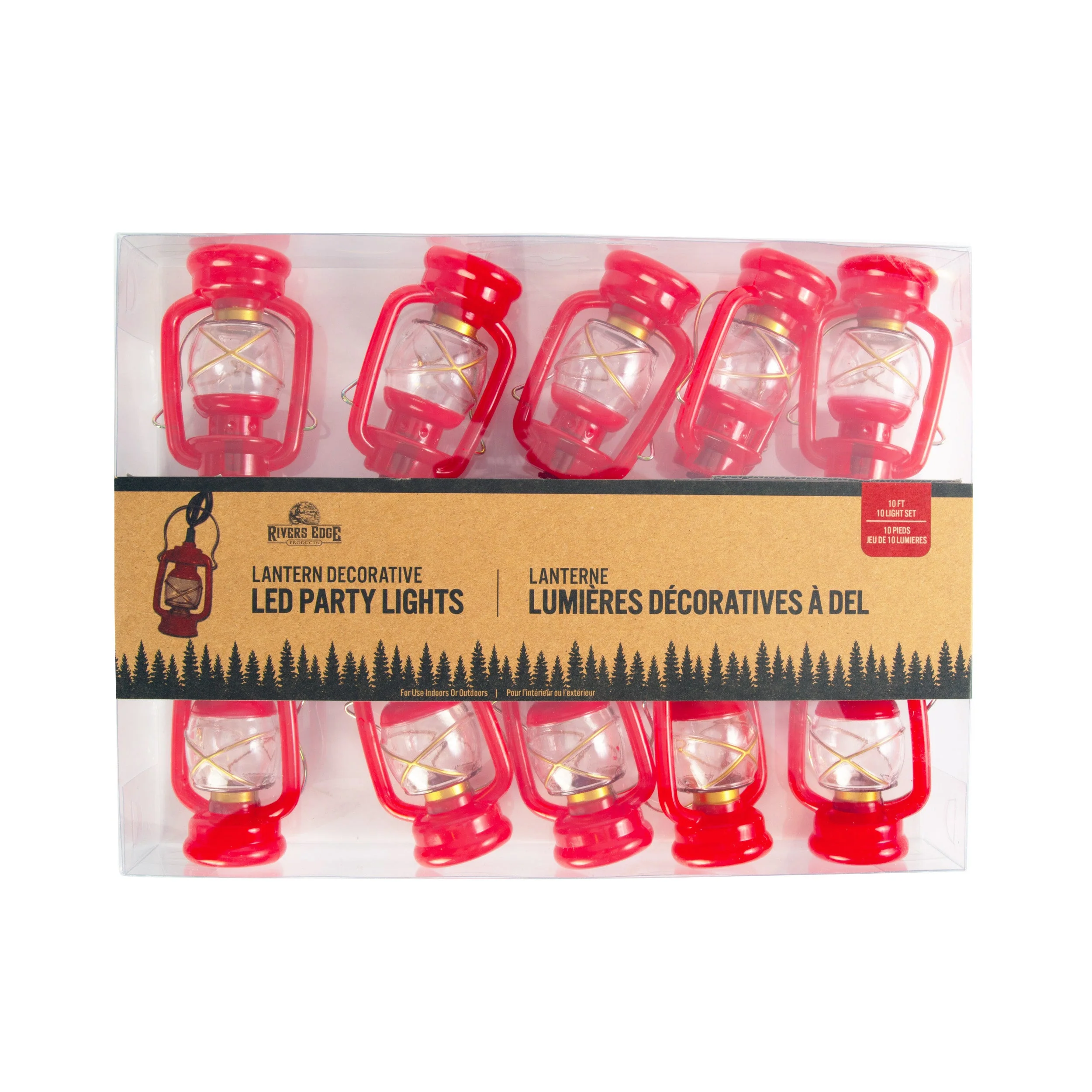 LED Light Set 10-Light-Small Lantern - Image 1