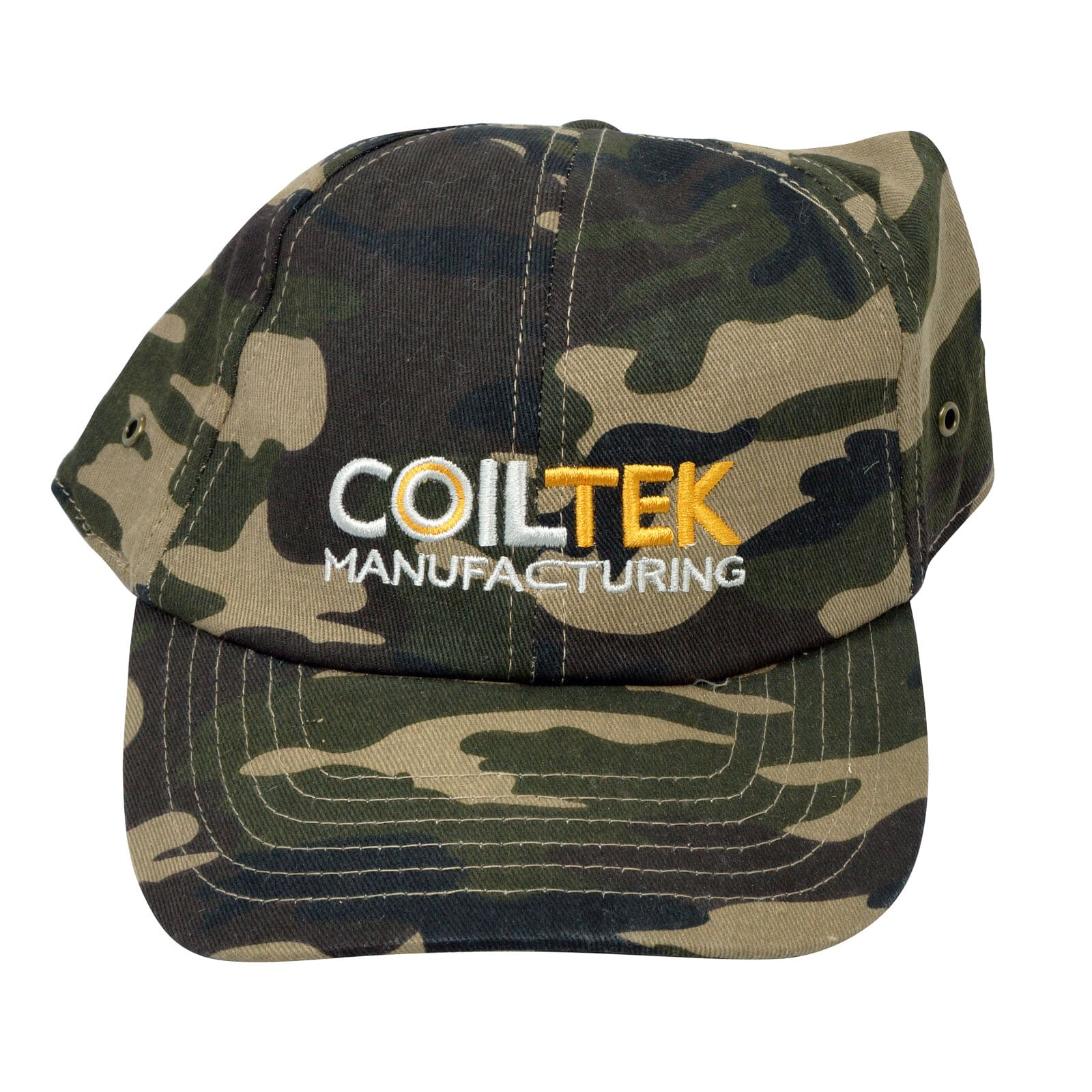 Coiltek Camo Baseball Cap – Embroidered Metal Detecting Hat