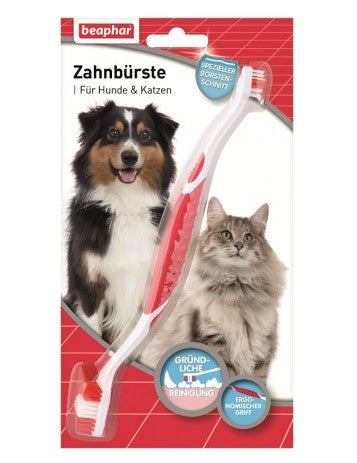 Beaphar Szczoteczka do zębów dwugłowicowa - Image 2