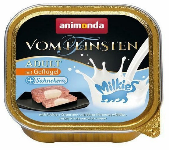 Animonda vom Feinsten Milkies Cat drób + sos kremowy - mleczny sos dla wybrednych kotów - Image 2