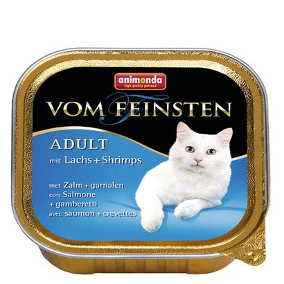 Animonda vom Feinsten Cat Adult z Łososiem i Krewetkami tacka 100g - Image 3